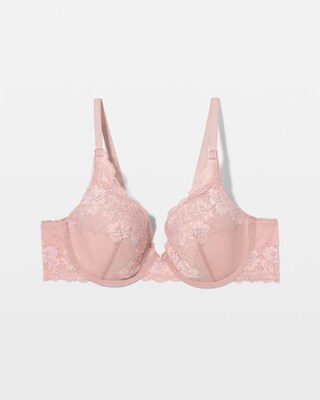 Romantic Lace Lightly Lined Perfect Coverage Bra click to view larger image.