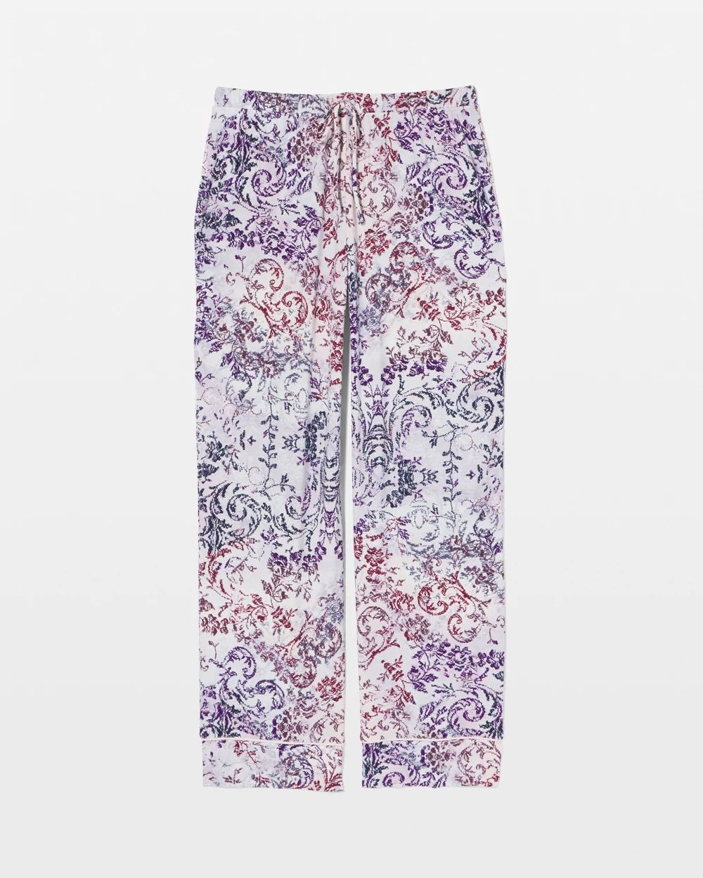 Printed Pajama Pants click to view larger image.