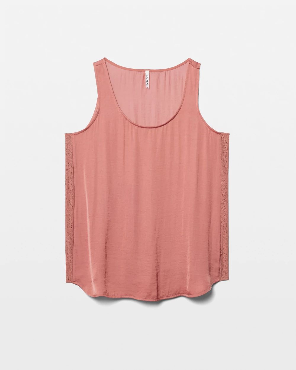 Crinkle Satin Pajama Tank