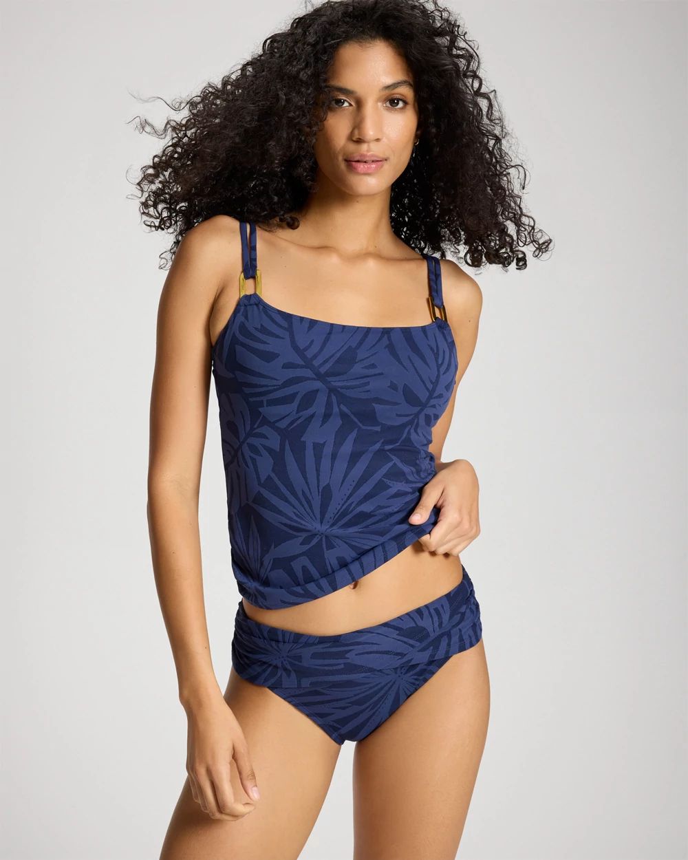 Tropical Tango Sarong Hipster Swim Bottom