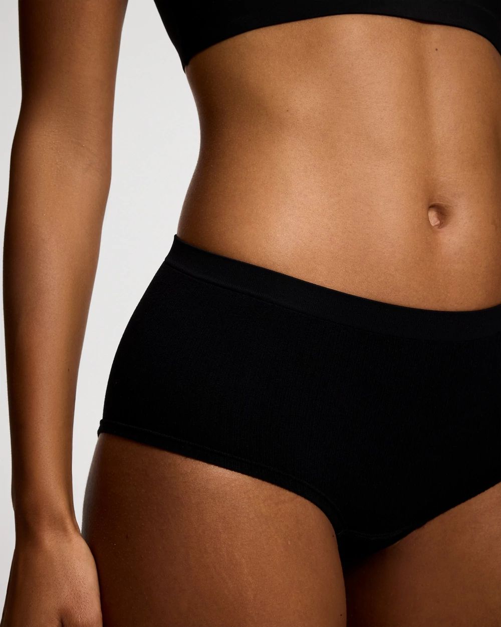 Seamless Rib Boyshort Panty