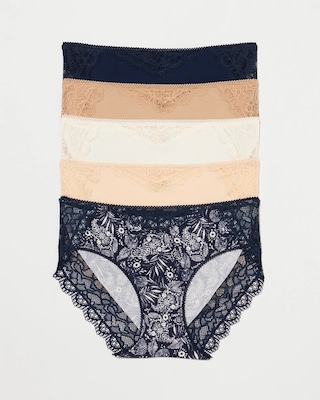 Lace Hipster 5 Pack