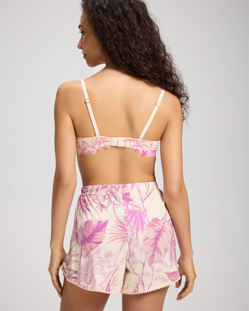 Cool Nights Relaxed Pom Trim Pajama Shorts