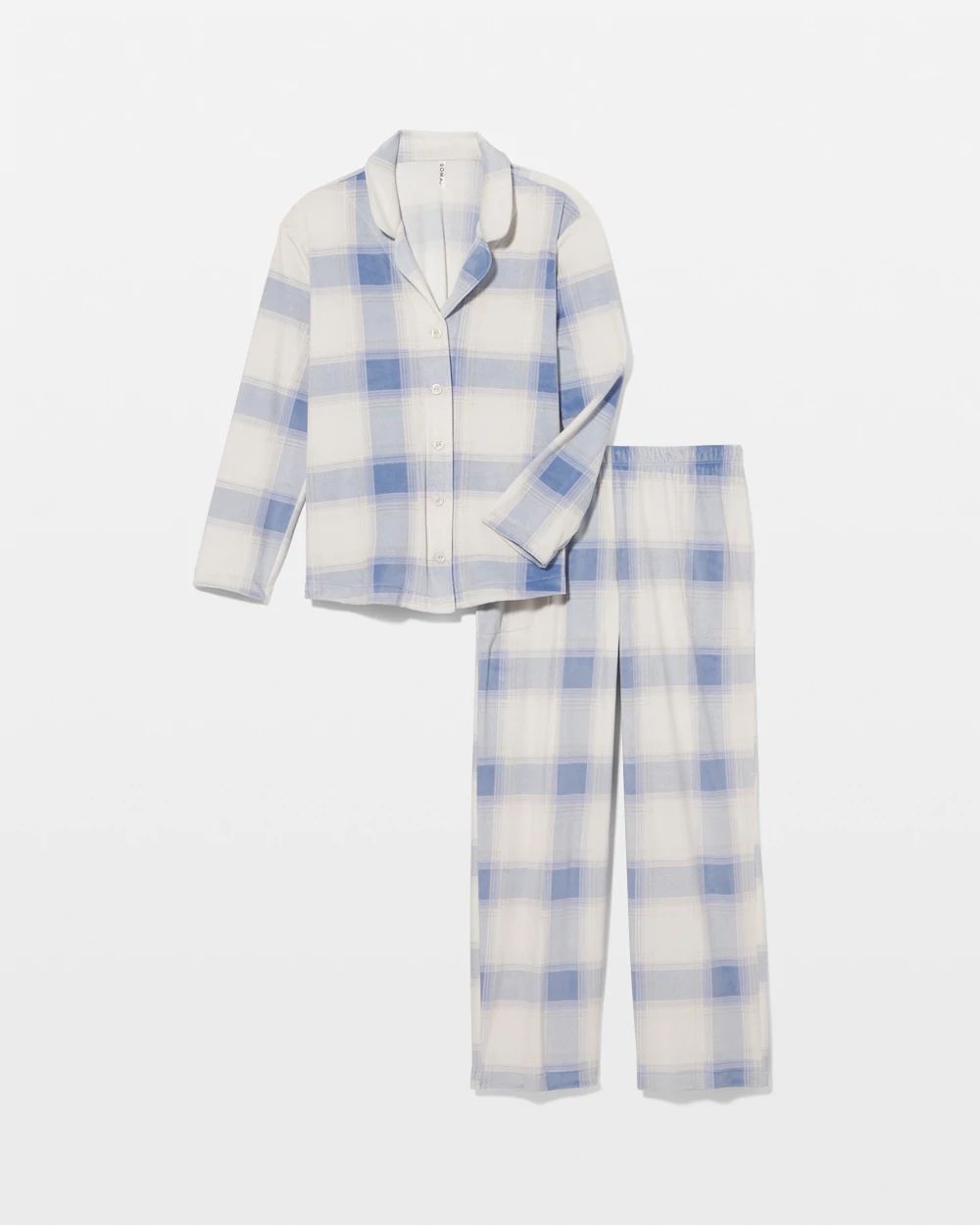 Microfleece Long Sleeve Pajama Set