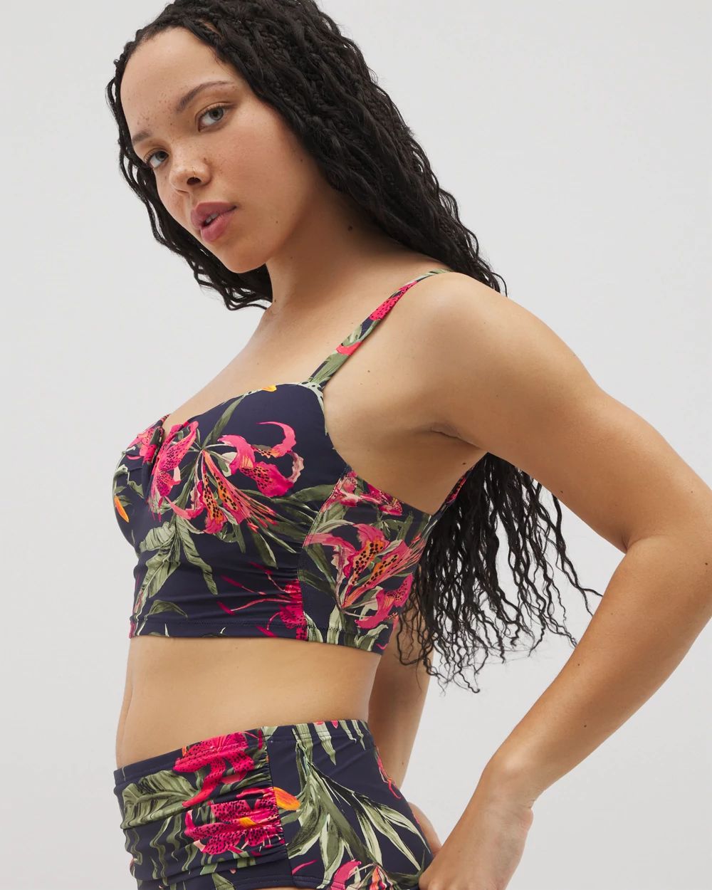 Soma Swim V-Wire Cropped Bikini Top