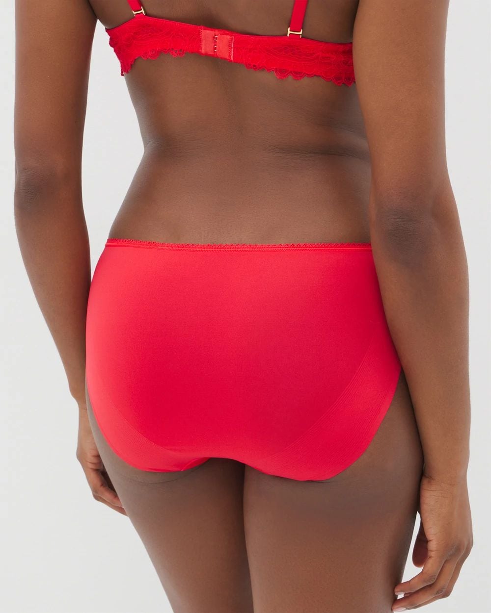 Vanishing Edge Hipster Panty with Lace