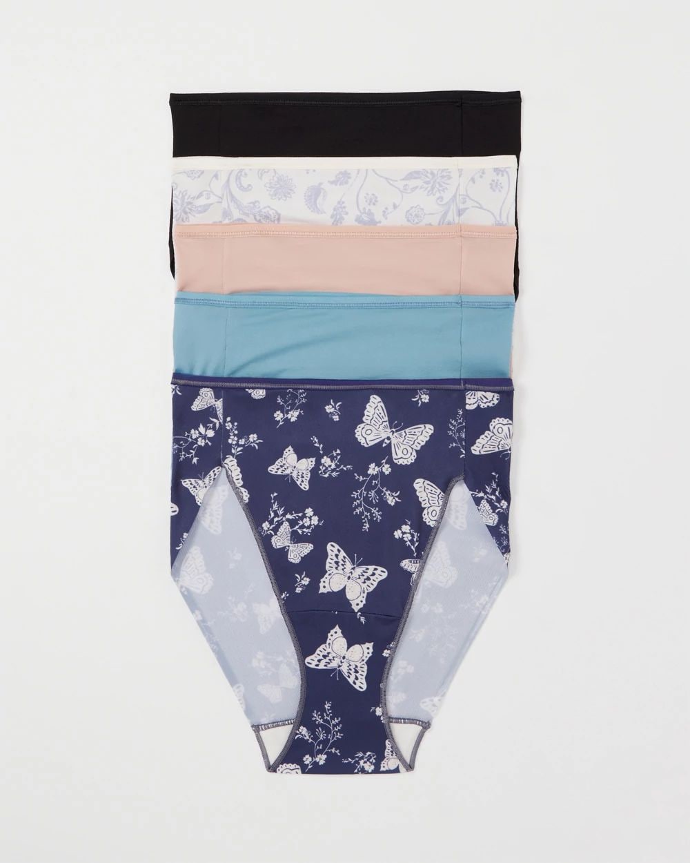 Vanishing Edge High-Leg Brief Panty 5 Pack