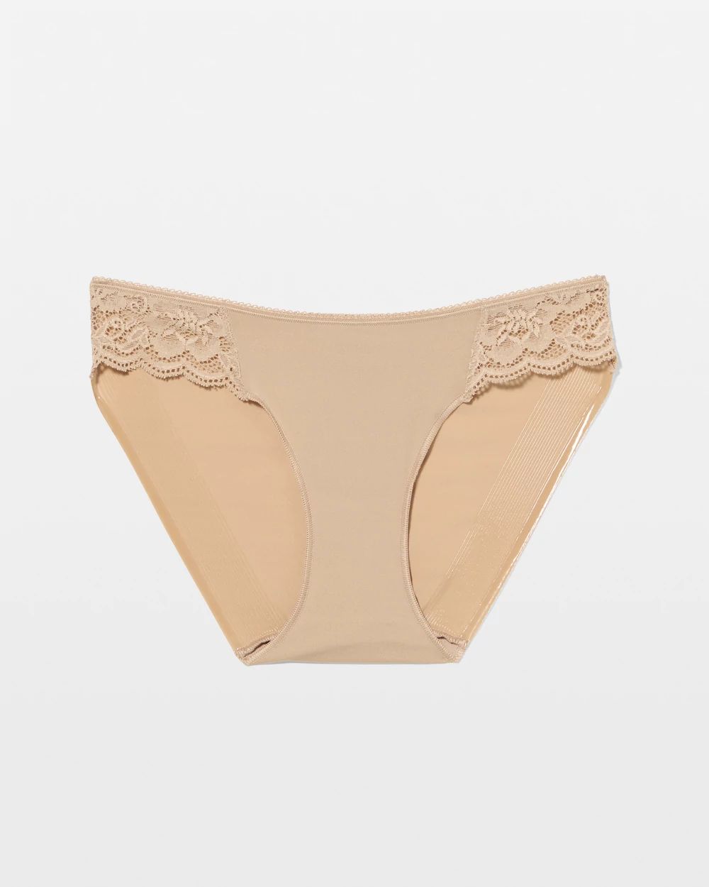 Bikini Panty with Lace click to view larger image.