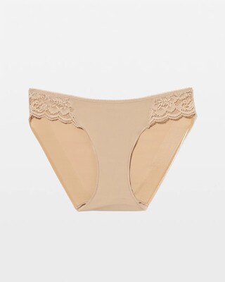 Bikini Panty with Lace click to view larger image.