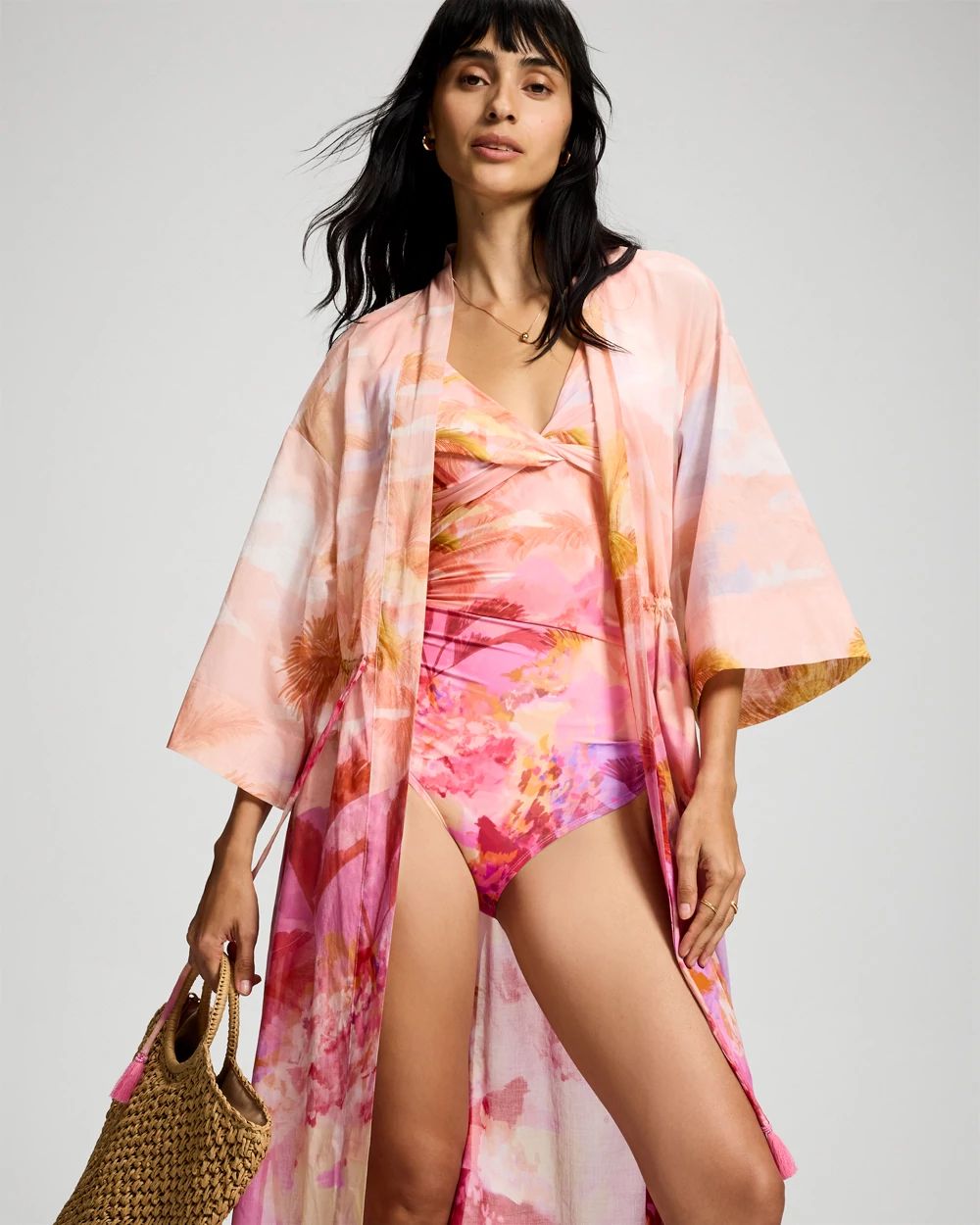 Soma Swim Cotton Voile Cover Up