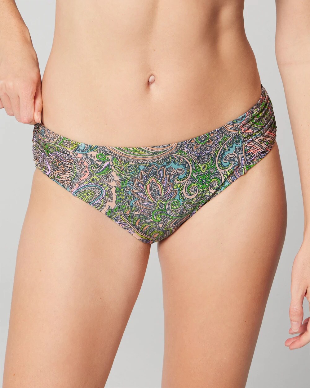 Ruched Bikini Bottom