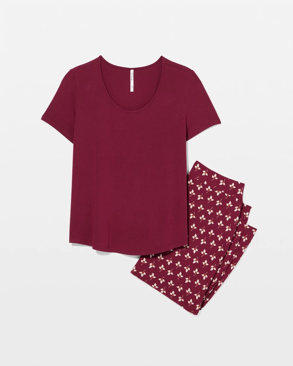 Cool Nights Short Sleeve + Pant Pajama Set