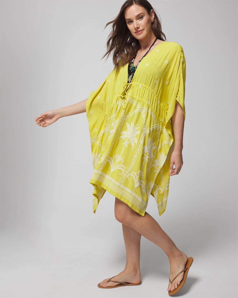 Soma Swim Embroidered Cover-Up
