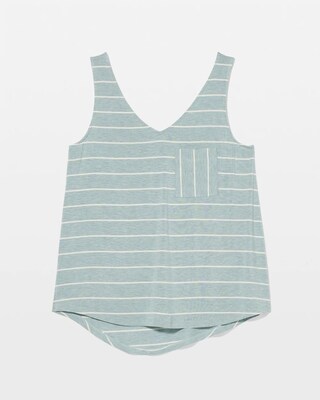 V-Neck Pajama Tank click to view larger image.