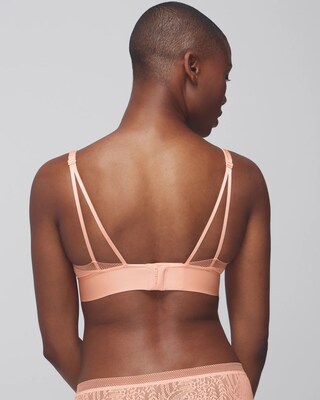 Triangle Bralette with Lace click to view larger image.