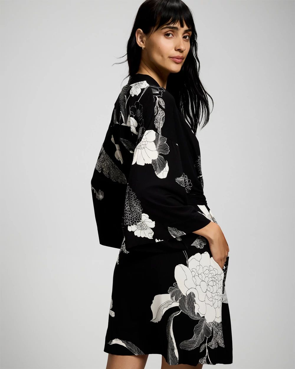 Cool Nights Short Robe