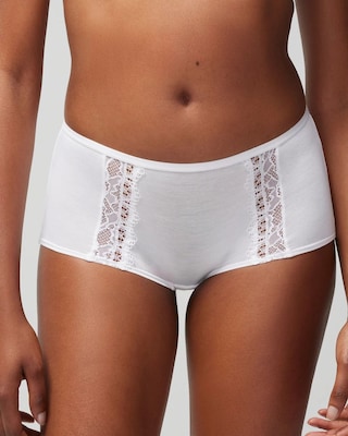 Boyshort Panty with Enchanting Lace