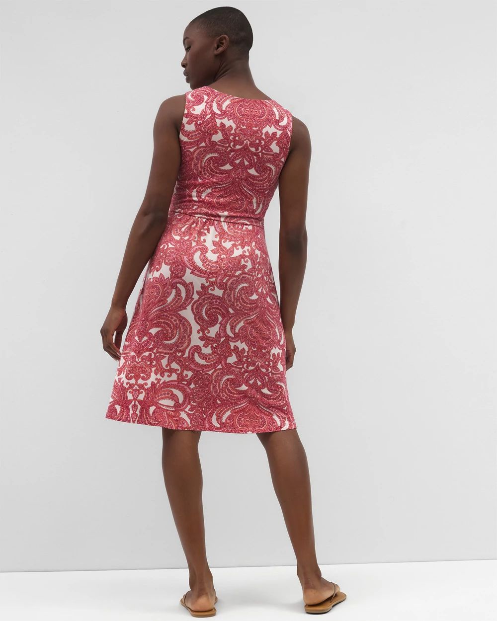 Soft Jersey V-Neck Short Bra Dress