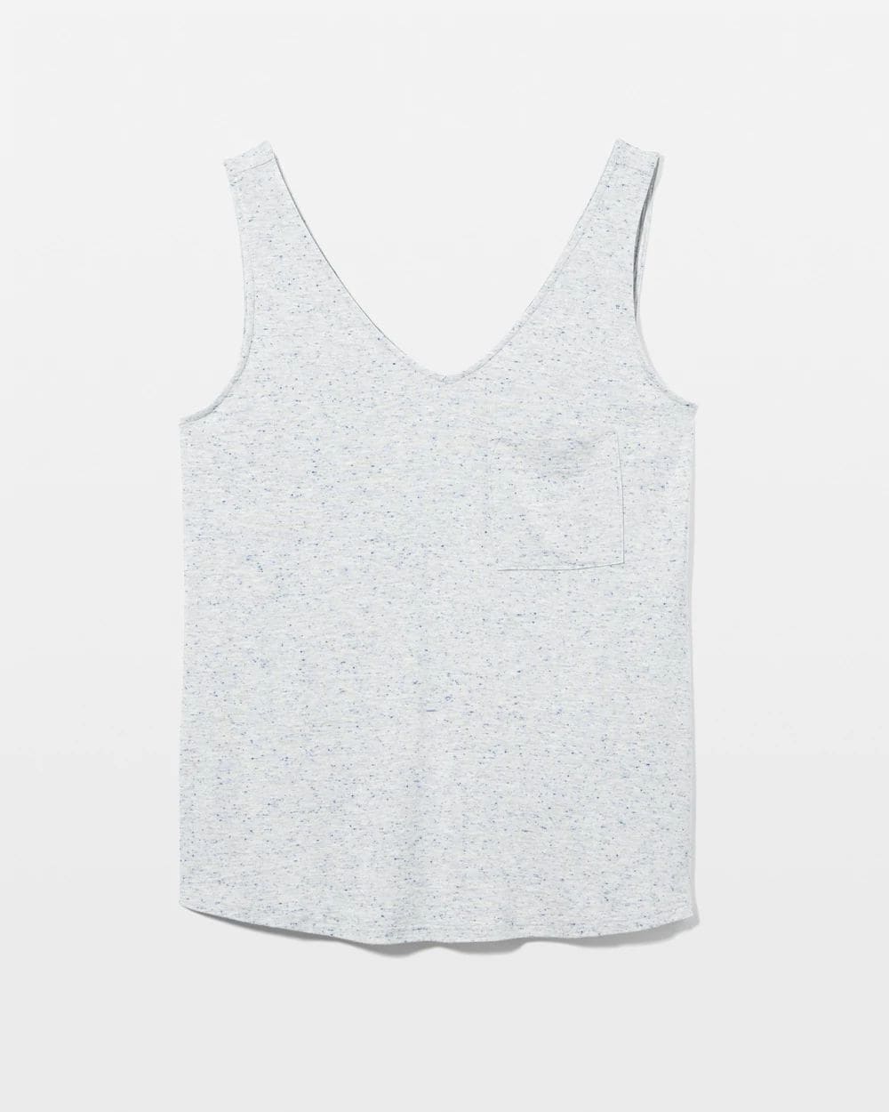Slub V-Neck Pajama Tank