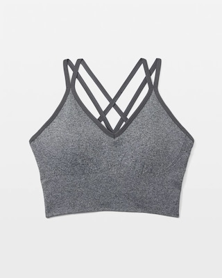 Longline Bra with Strappy Back click to view larger image.