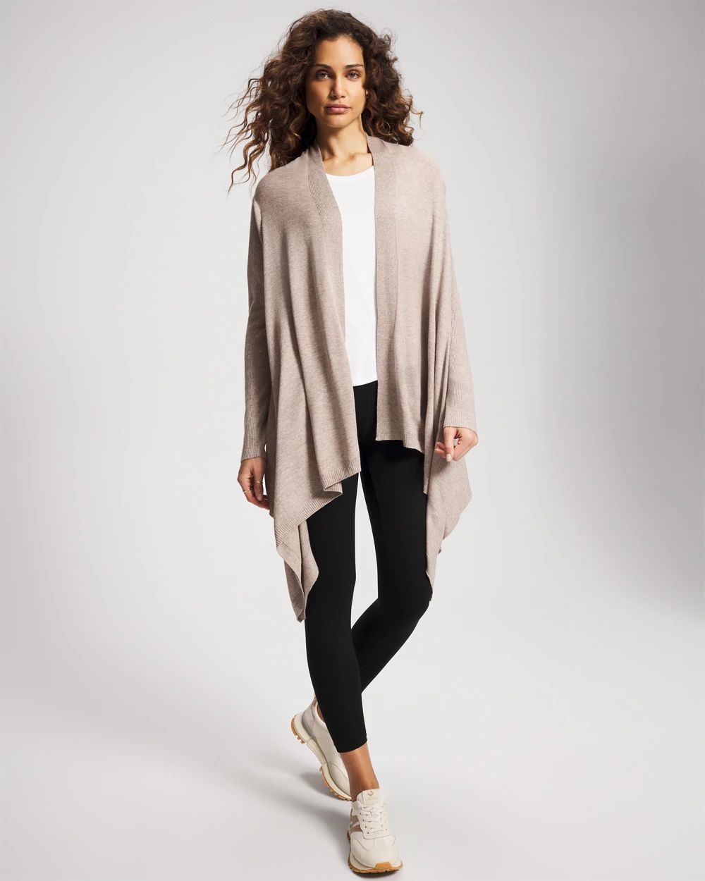 Lightweight Knit Sweater Wrap