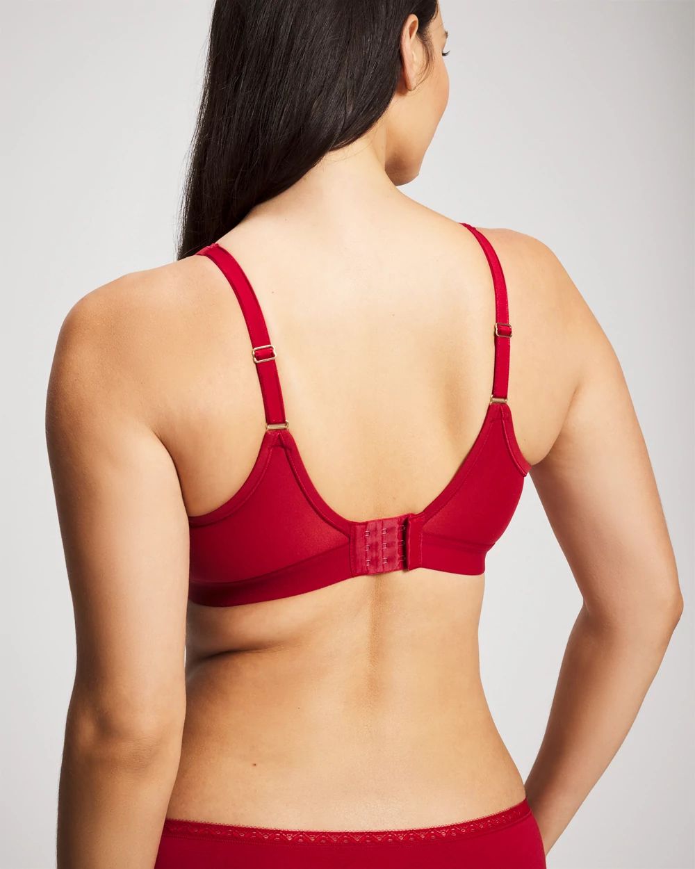 Wireless Unlined Full Coverage Bra click to view larger image.