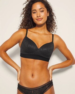 Wireless Bra with Lace