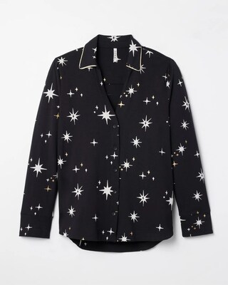 Long-Sleeve Pajama Top click to view larger image.