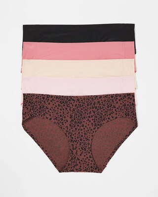 Soft Stretch Hipster Panty 5 Pack