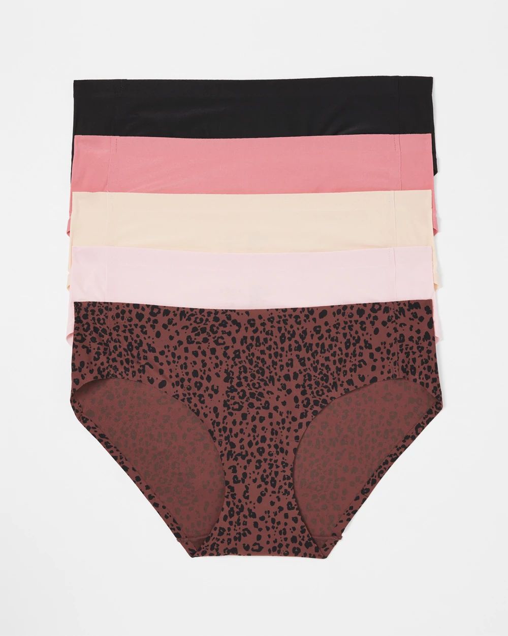 Soft Stretch Hipster Panty 5 Pack