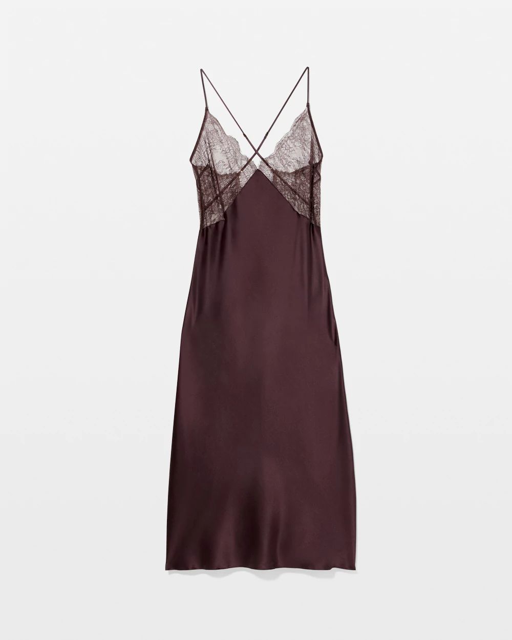 Soma’s Sexiest Silk + Lace Gown