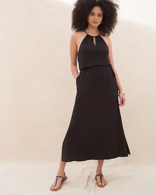 Keyhole Maxi Bra Dress