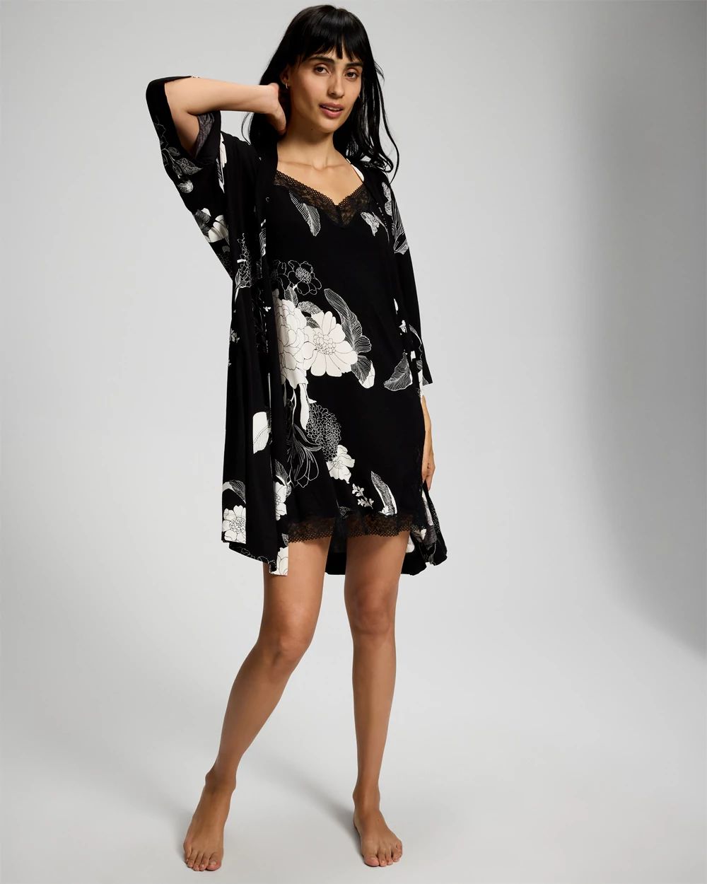 Cool Nights Short Robe