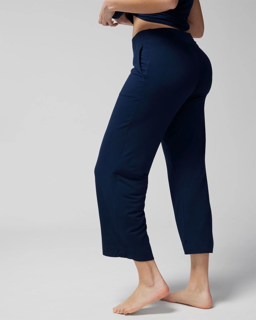 Cool Nights Cropped Pajama Pants