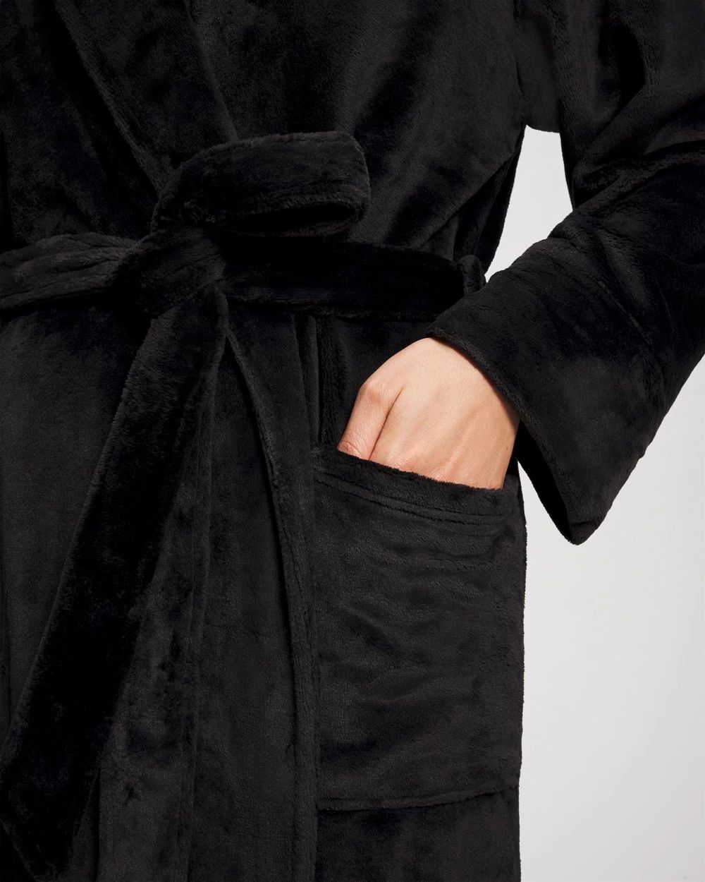 Plush Long Robe