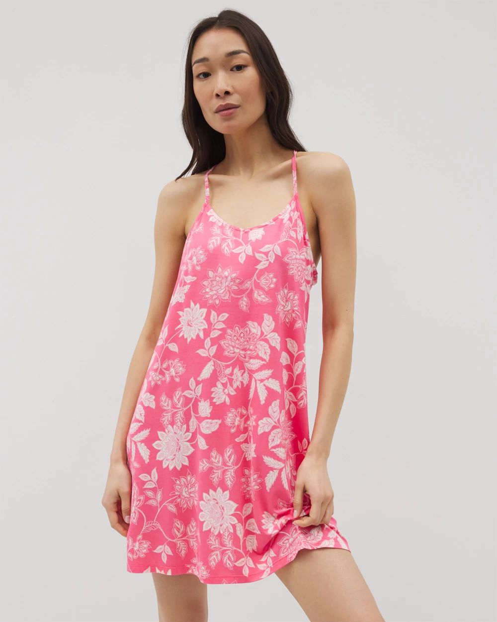 Cool Nights Strappy Sleepshirt