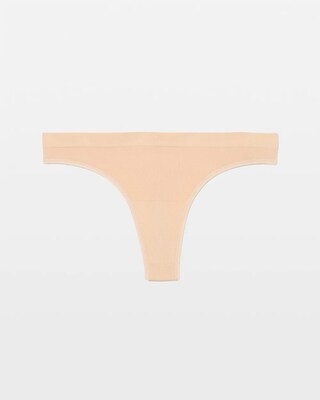 Seamless Rib Thong Panty click to view larger image.