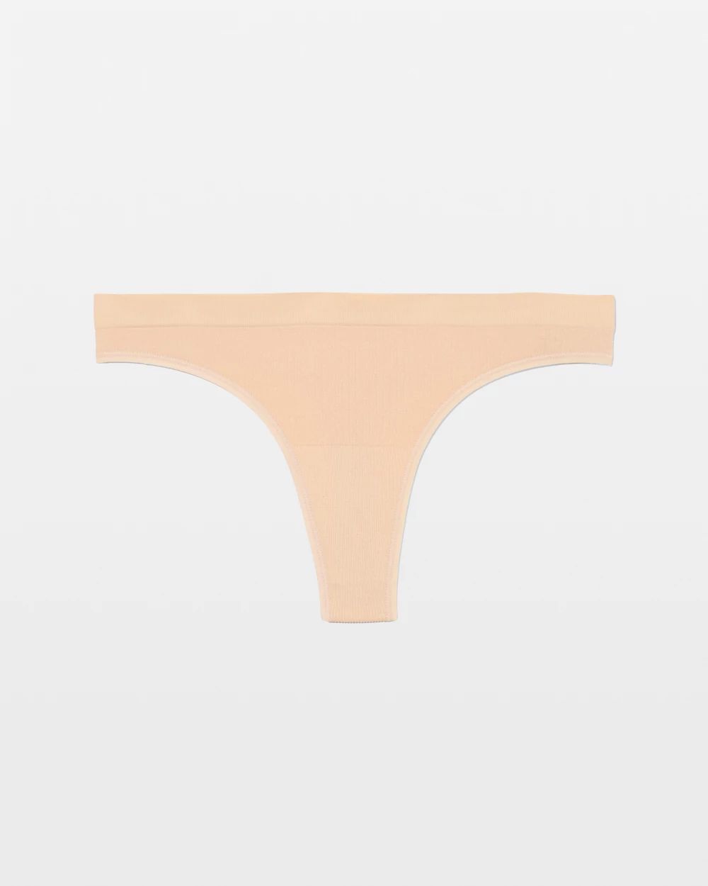 Seamless Rib Thong Panty