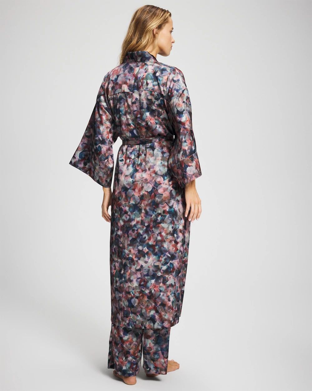 Satin Long Robe