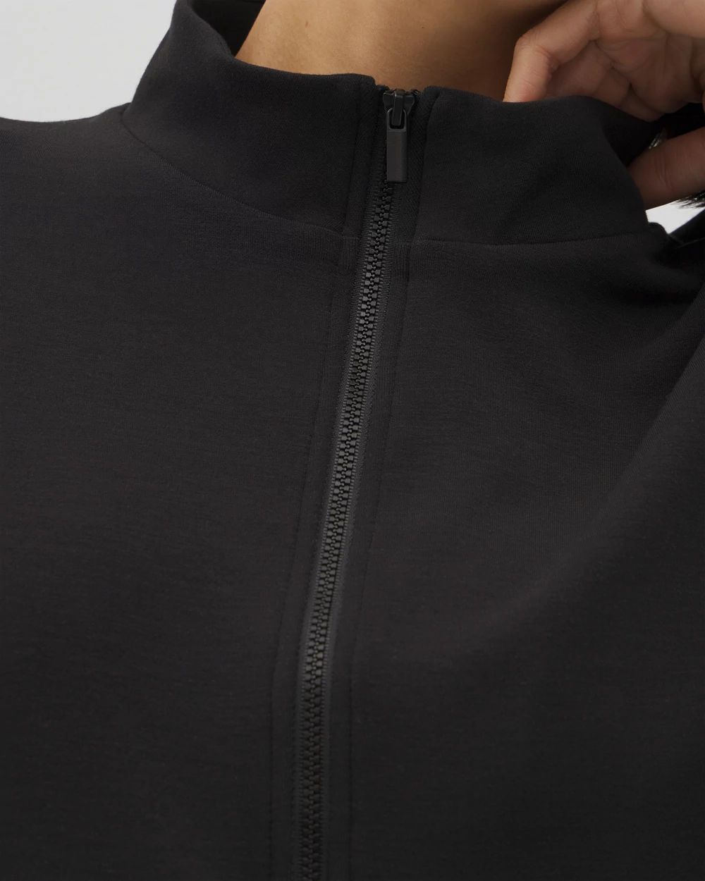 Luxe Modal Quarter Zip Top