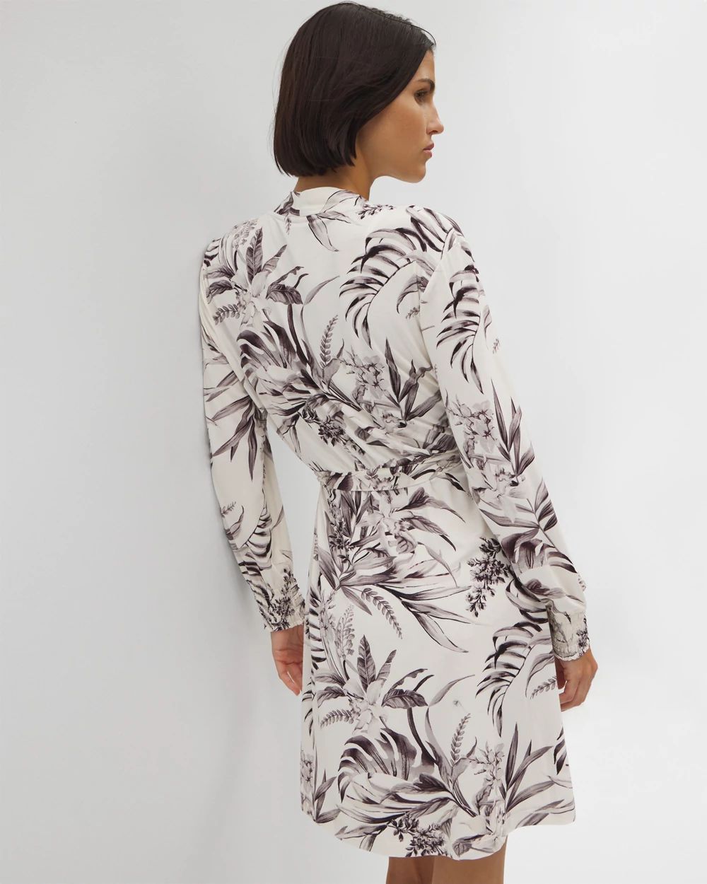 Cool Nights Long-Sleeve Short Robe