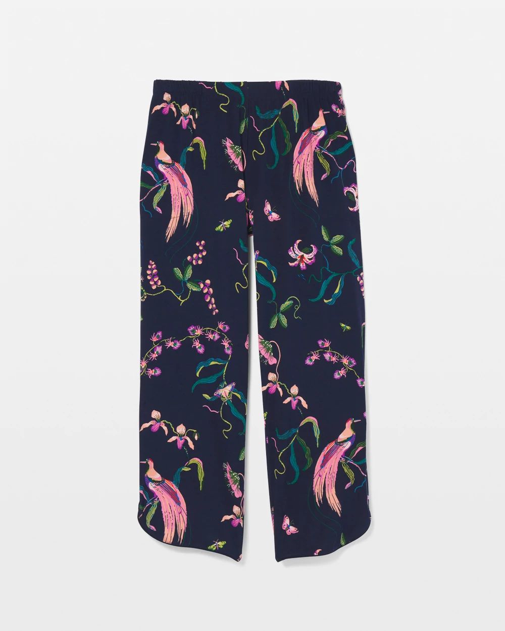 Cropped Pajama Pants click to view larger image.