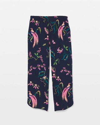 Cropped Pajama Pants click to view larger image.