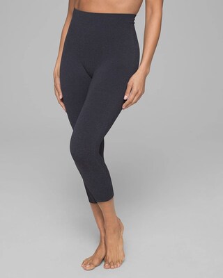 Slimming Denim Crop Leggings