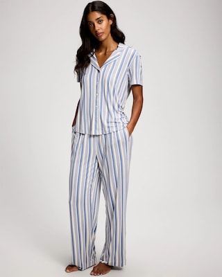 Printed Pajama Pants