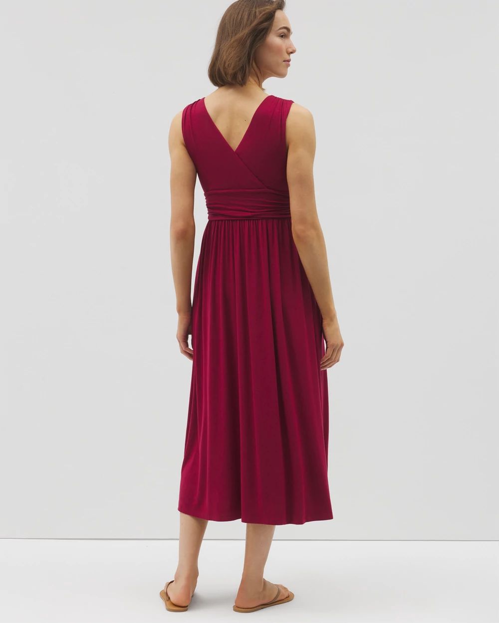 Soft Jersey Goddess Midi Bra Dress