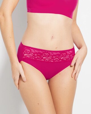 High-Leg Panty with Lace