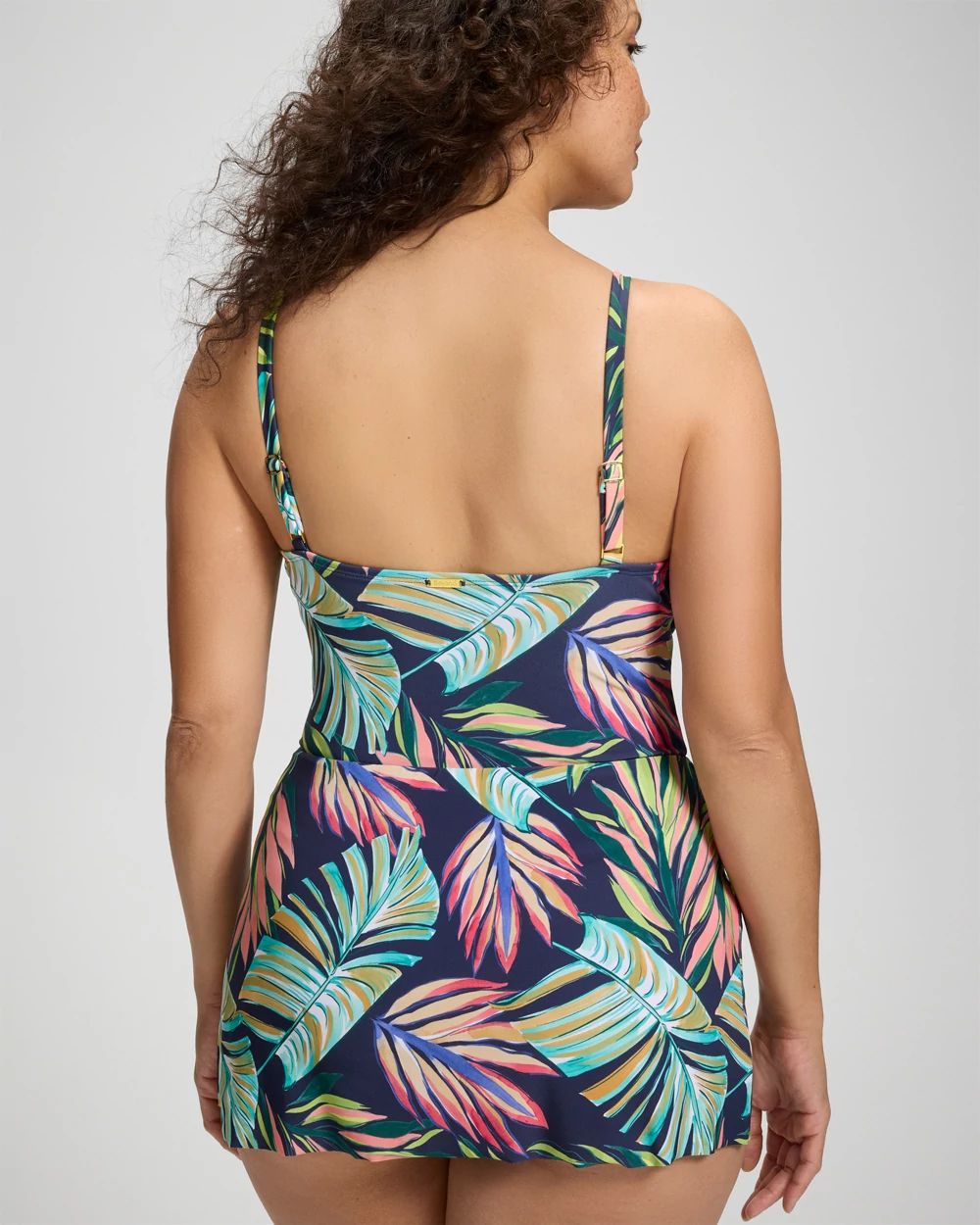 Color Spectrum Swim Dress click to view larger image.