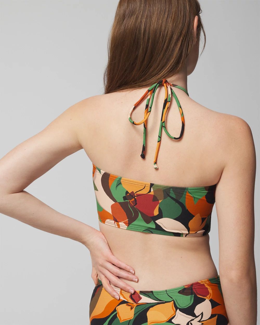 Soma Swim Halter Crop Top