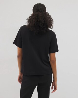 Short-Sleeve Pocket Pajama Tee click to view larger image.